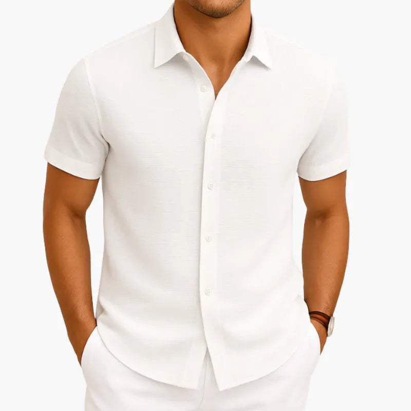 Chemise Nivaro en lin – 100 % lin premium (Achetez-en 1 et recevez-en 2)