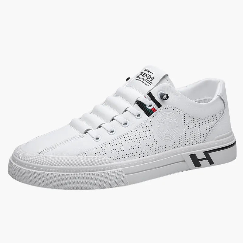 Helvar Sneaker en cuir – Design aéré avec semelle souple et flexible