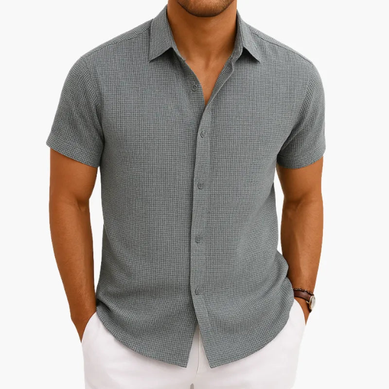 Chemise Nivaro en lin – 100 % lin premium (Achetez-en 1 et recevez-en 2)