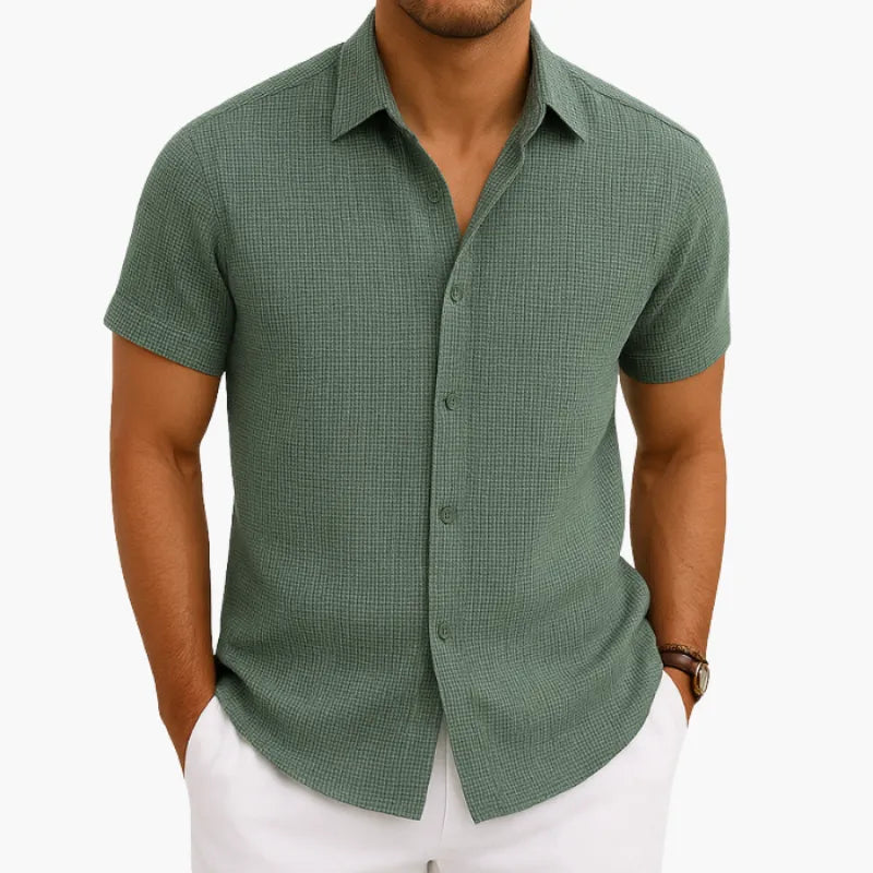 Chemise Nivaro en lin – 100 % lin premium (Achetez-en 1 et recevez-en 2)