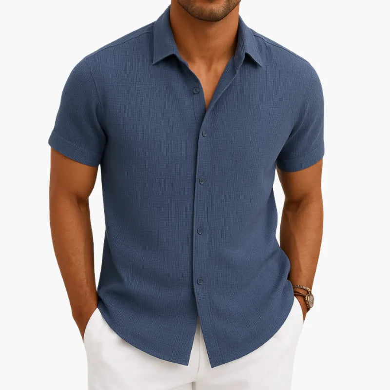 Chemise Nivaro en lin – 100 % lin premium (Achetez-en 1 et recevez-en 2)